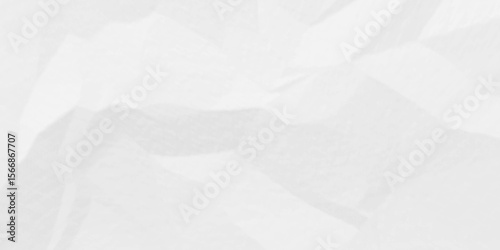 White creased crumple ragged parchment empty cardboard blank ripped surface wrinkle old paper white crumple texture background.	
