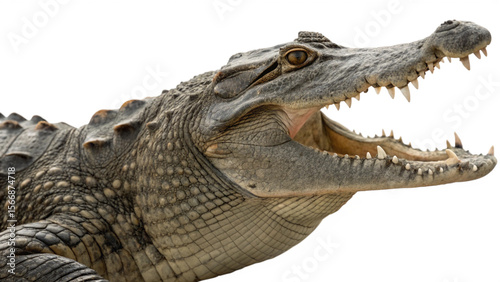 Crocodile, isolated transparent background