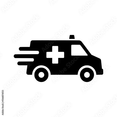 An ambulance icon