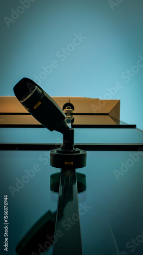 security camera on a building