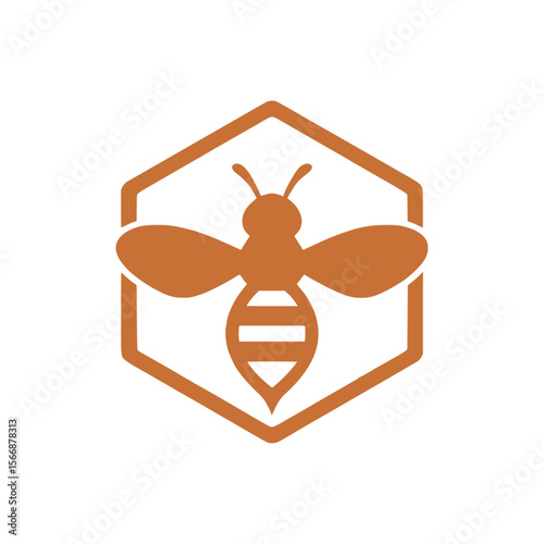  Honey bee or hive icon