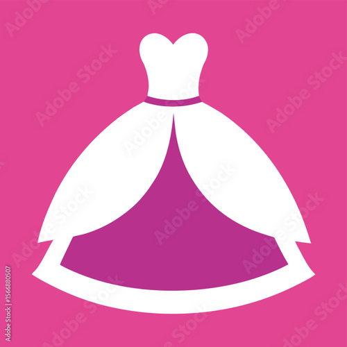 wedding dress vector
