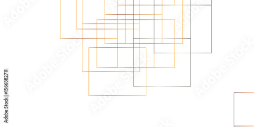 Luxury hexagonal abstract black metal background with golden light lines. Transparent PNG available
Minimalistic abstract background with a lemon and light blue lines. Abstract green overlapped shapes