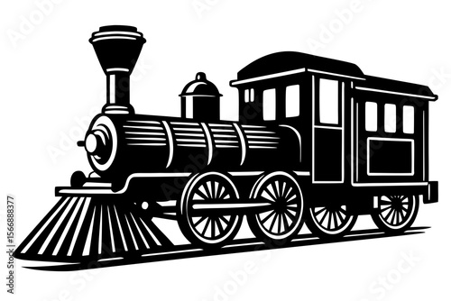old steam locomotive