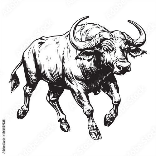 Buffalo Illustration