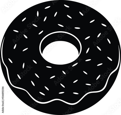 donut on white background.eps