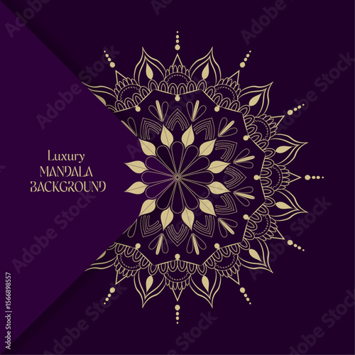 Mandala design (colorful mandala design). Luxury mandala background with golden arabesque pattern in Arabic Islamic East style. decorative mandala for print, poster, cover, brochure, flyer, o banner.