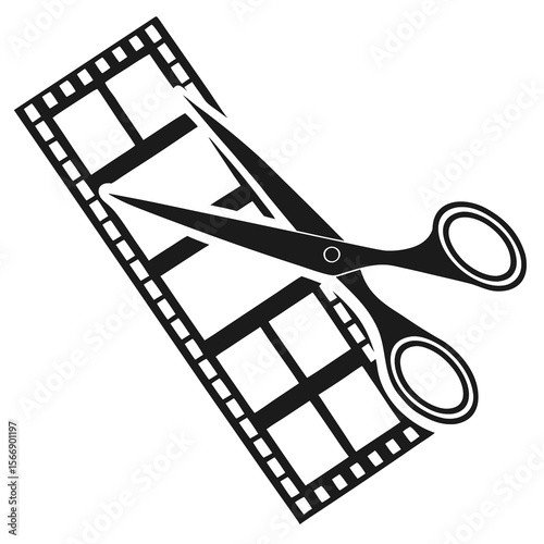 film strip vector illustration