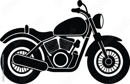motorcycle on white background (1).eps