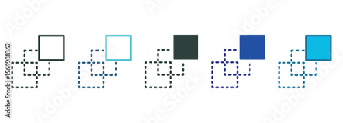 Animation Icon Set Multiple Style Of