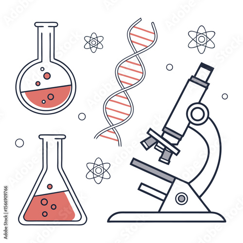 Scientific Discovery Exploring DNA, Chemistry, and Microscopy