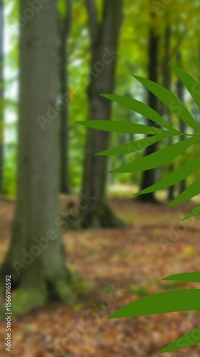 Animation of flag of germany blowing over soldier