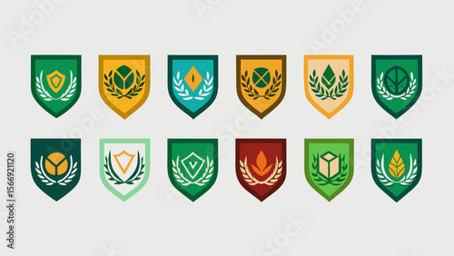 heroic winged logo vector elements for emblems and signs
