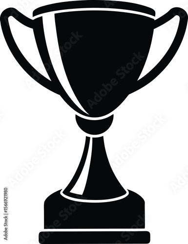 trophy on white background.eps