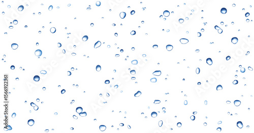 Carbonated water with 3d gas balls texture.
