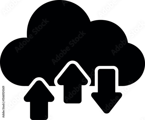 cloud icon Silhouette