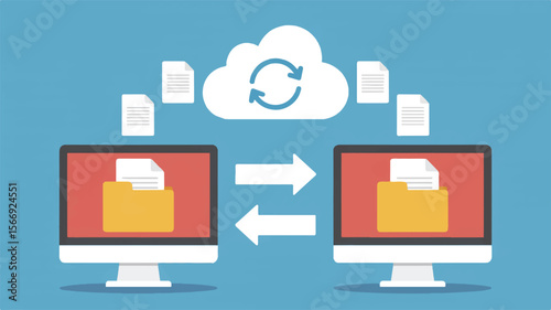 Efficient Cloud-Based File Sharing and Synchronization for Seamless Data Transfer