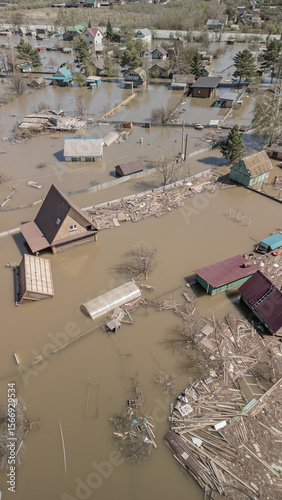 Global warming, floods on the planet.The apocalypse, catastrophes.Storms and destruction.Natural disasters,climate change,the riot of nature.The remnants of human life are floating in dirty water.End
