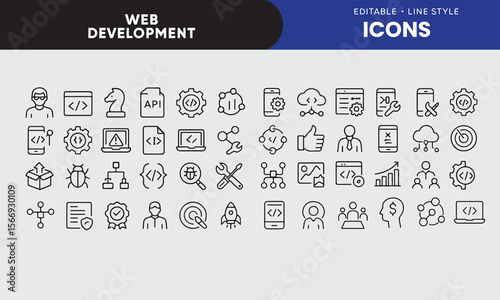 Web Development Icon Set
