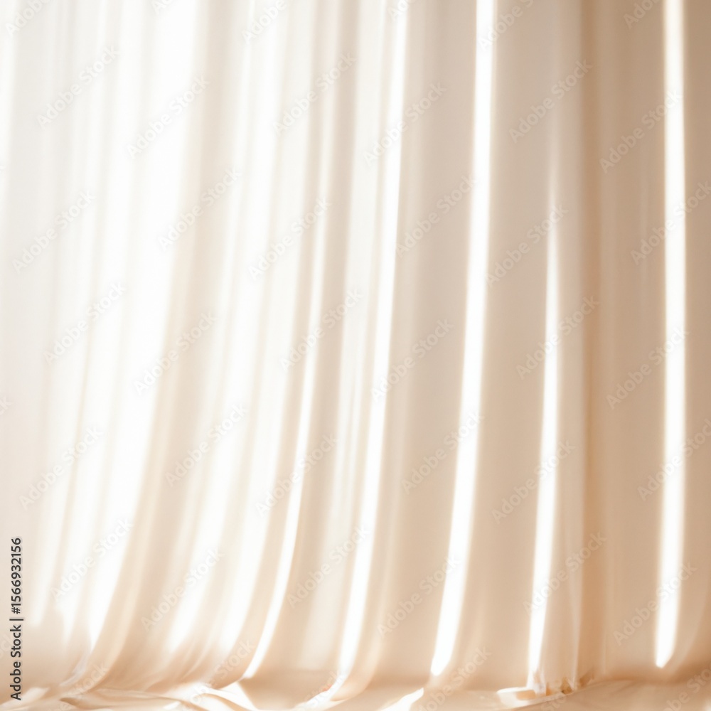 Obraz premium Soft Draped Fabric in Light