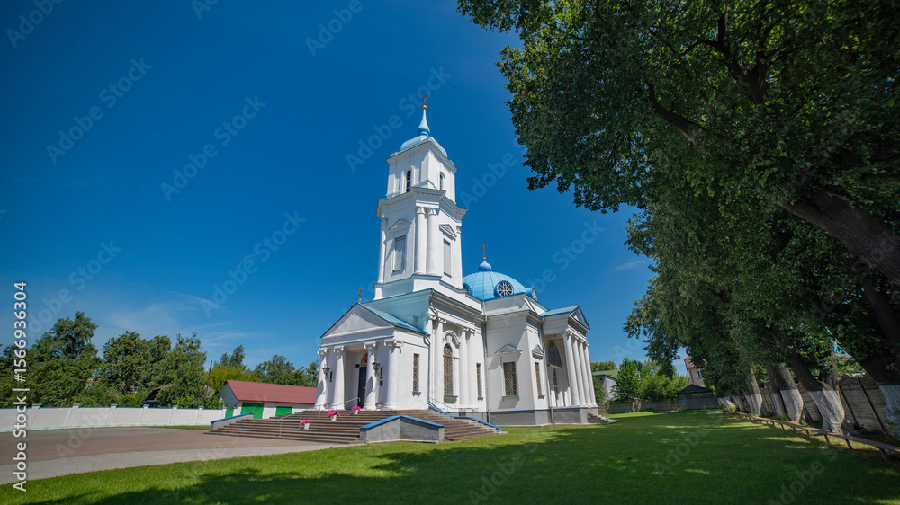 Fototapeta premium Holy Protection Cathedral, Baranovichi, Brest Region. Belarus