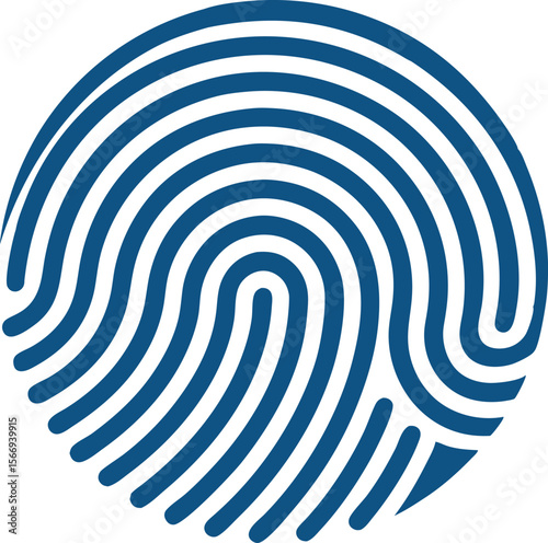 Forensic Fingerprint Vector Art for Crime Investigation Themes