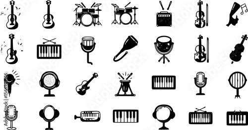 Music vector
