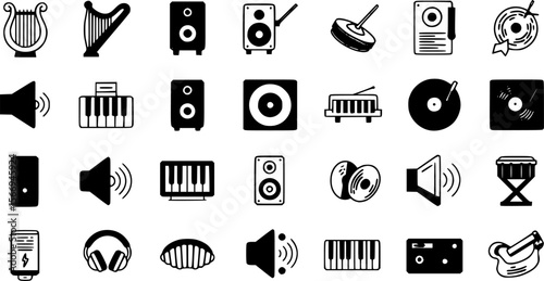 Music vector
