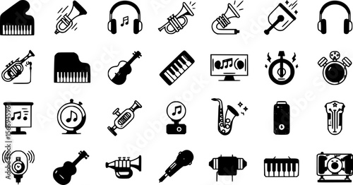 Music vector
