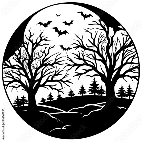 Haunted Cemetery Halloween Decorations