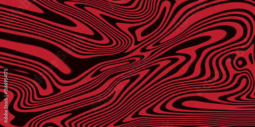 abstract linear distorted background. Retro, wavy psychedelic pattern wavy psychedelic texture, optical illusion effect