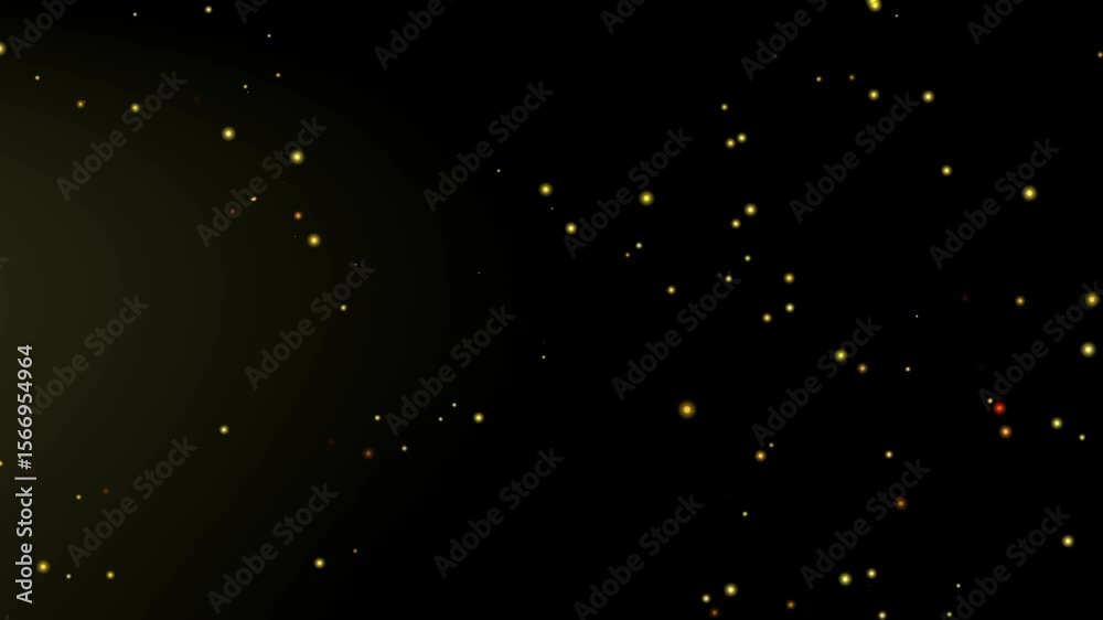 abstract light background. Festive Fireworks. gold particle explosion. particles shock wave explosion. Abstract Background. Sparkles fire and explosion in dark background	
