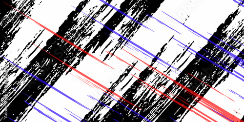  Abstract paint streaks diagonal motion Abstract black and white brush strokes creating dynamic movement with splatters in the background