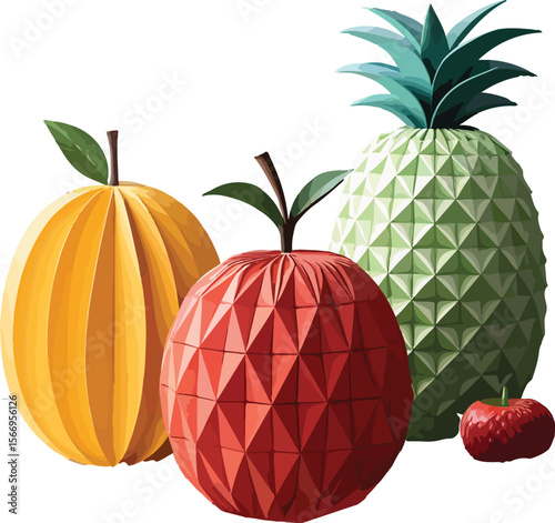 set of fruit