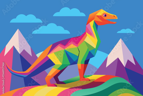 Cartoon camel and other wild animals in the desert, a funny vector illustration