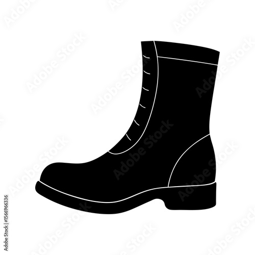 boots icon silhouette on white background (2).svg