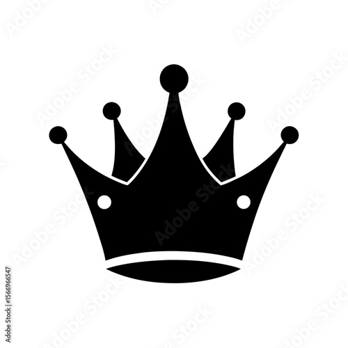 crown icon silhouette on white background (2).svg