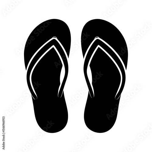 flip flops icon silhouette on white background (1).svg