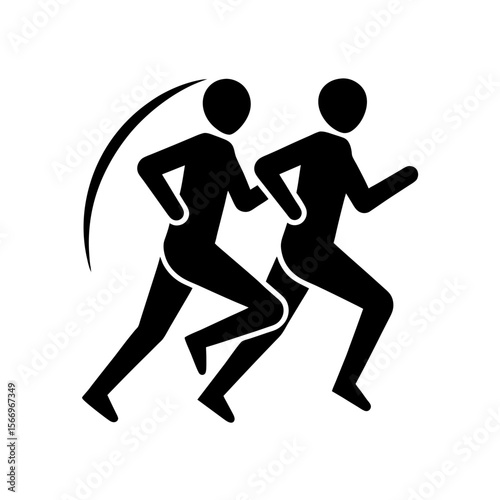 joggers icon silhouette on white background (2).svg