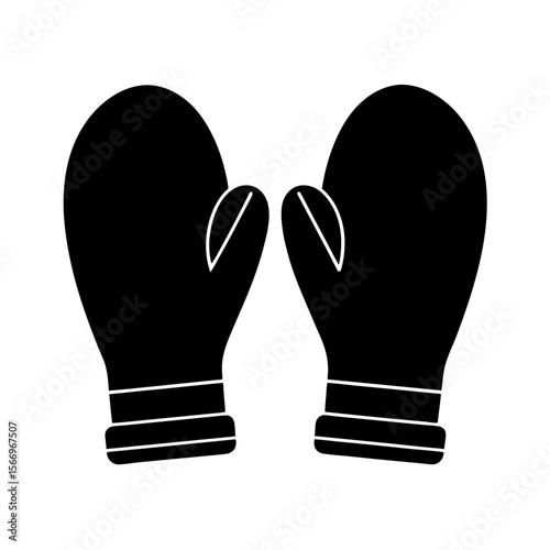 mittens icon silhouette on white background (1).svg