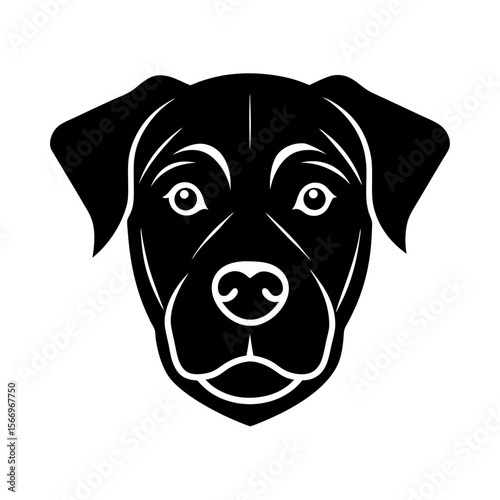 rottweiler head icon silhouette on white backgroun (1).svg