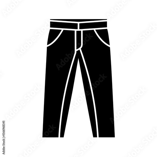 trousers icon silhouette on white background (1).svg