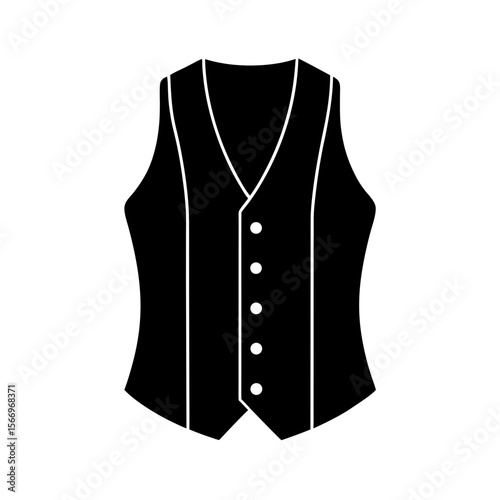 vest icon silhouette on white background (1).svg