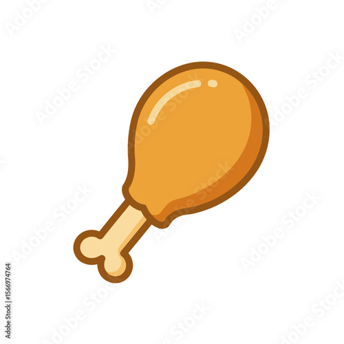A fried chicken drumstick icon