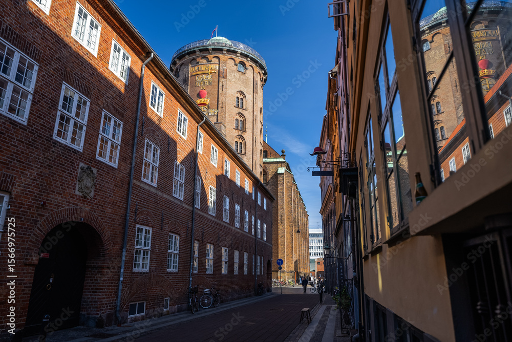 Fototapeta premium The Round Tower in Copenhagen, Denmark