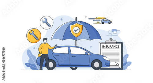 Comprehensive vehicle protection and auto insurance policy coverage explained for secure driving