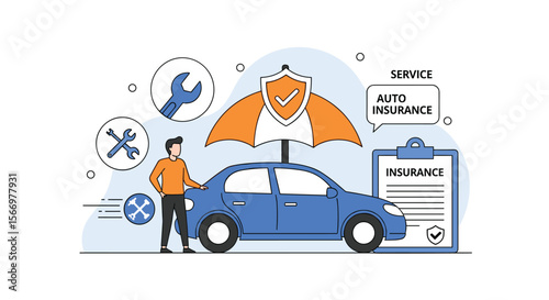 Secure your ride with comprehensive auto insurance coverage and reliable vehicle maintenance services