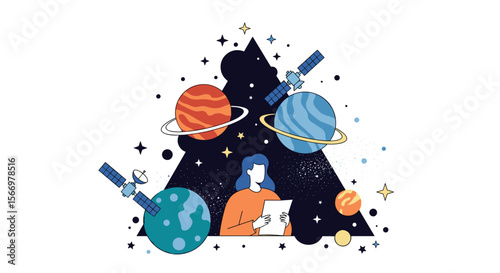 Exploring the vast universe discovering distant planets and the mysteries of space through scientific exploration