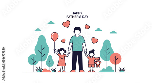 Celebrate fathers day with family love and joyful outdoor moments this special occasion