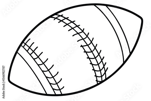 Vector illustration set of sports balls including baseball, football, basketball, soccer, volleyball, tennis, rugby, and golf, perfect for game and competition designs